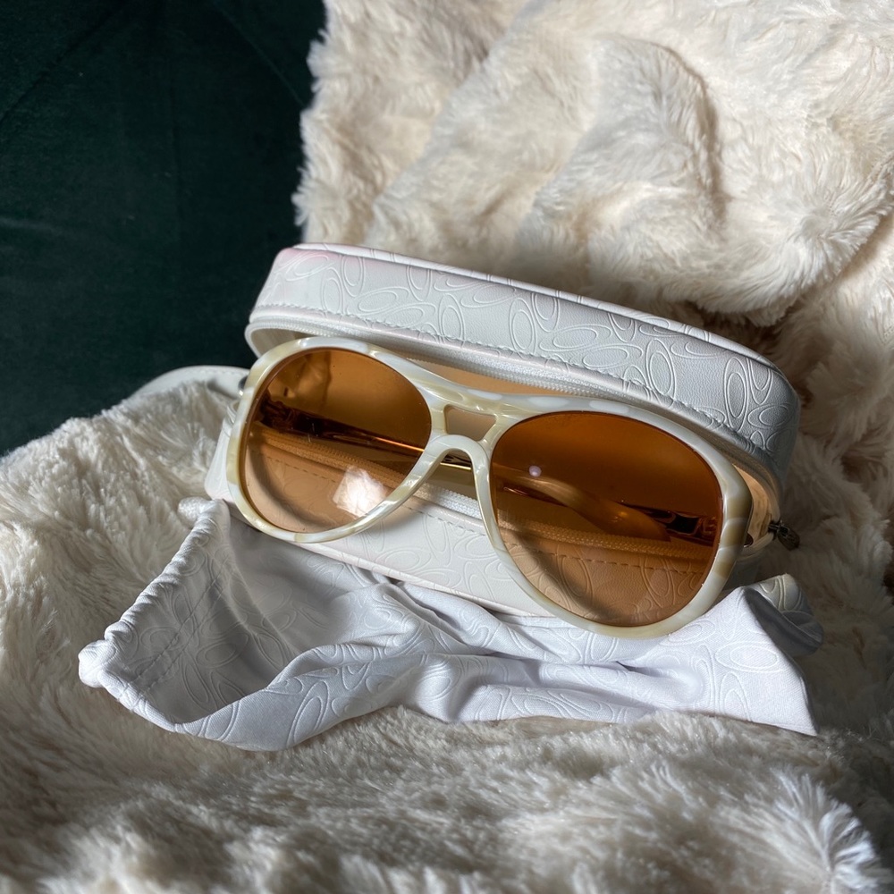 Oakley White Tortoise Sunglasses